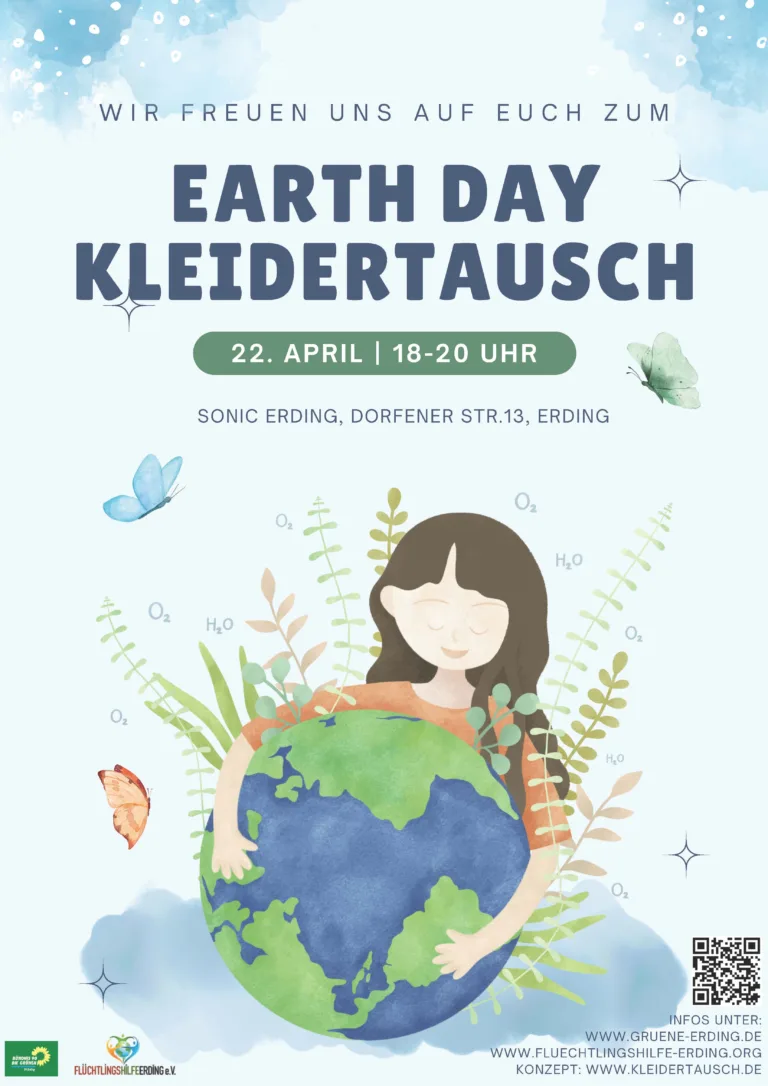 Grüner Kleidertausch zum Earth Day 2024