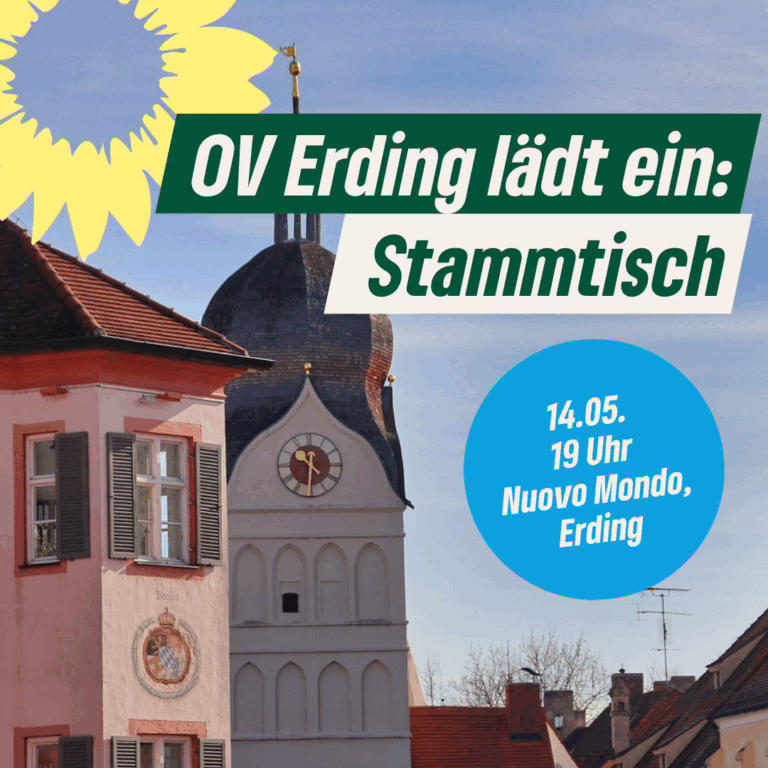 Grüner Stammtisch in Erding