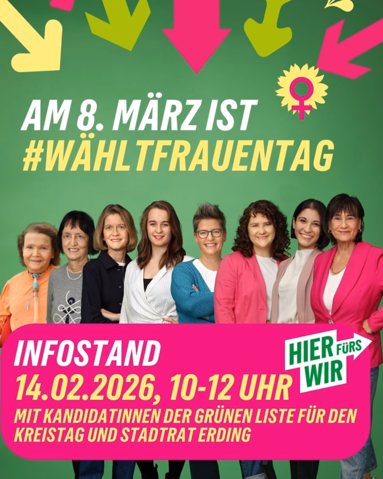 „Politik ist eine viel zu ernste Sache, um sie nur den Männern zu überlassen!“