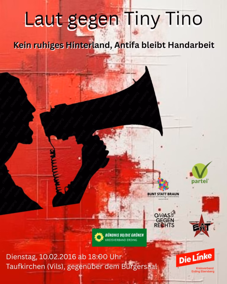 Kundgebung zur AfD Veranstaltung