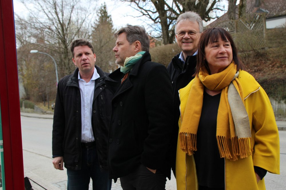 Robert Habeck zu Besuch in Isen