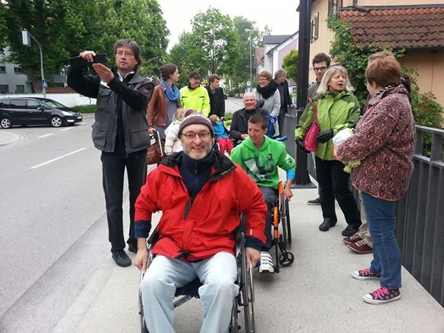 Inklusiver Spaziergang in Erding