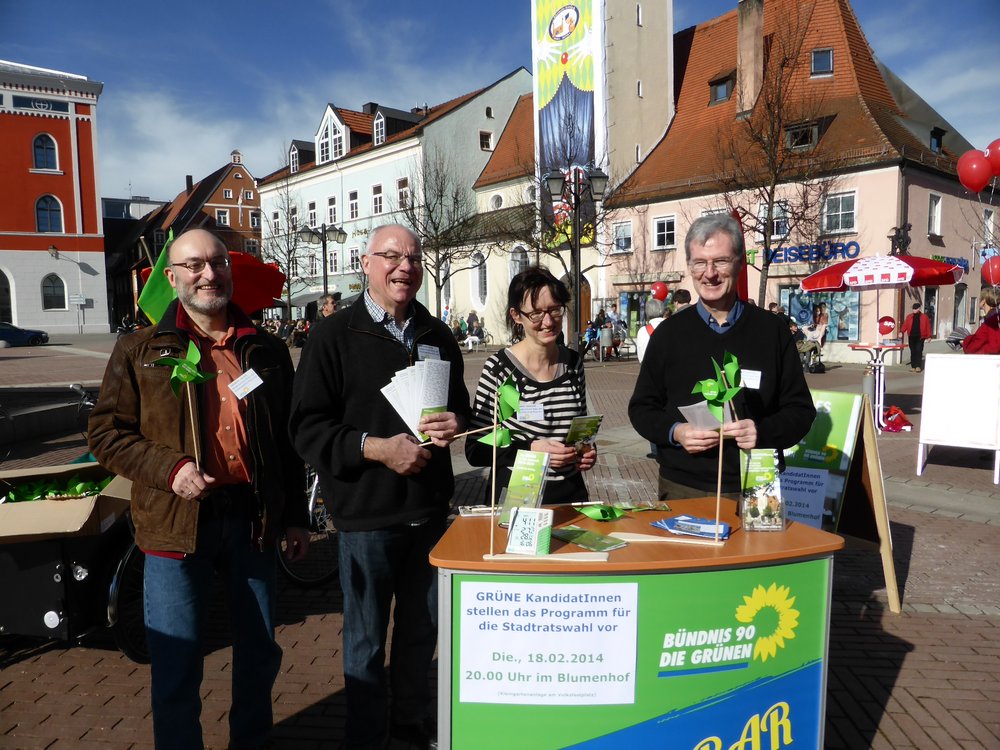 Infostand in Erding