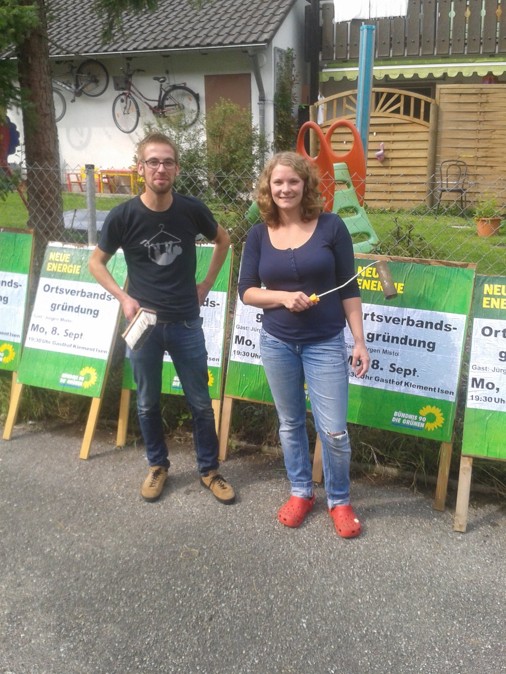 Gründung des Grünen Ortsverbands Isen