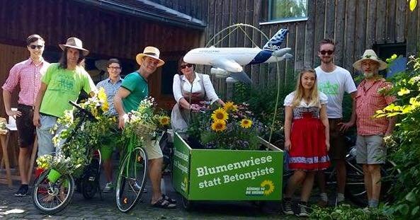 Der Kreisverband beim Blumenkorso