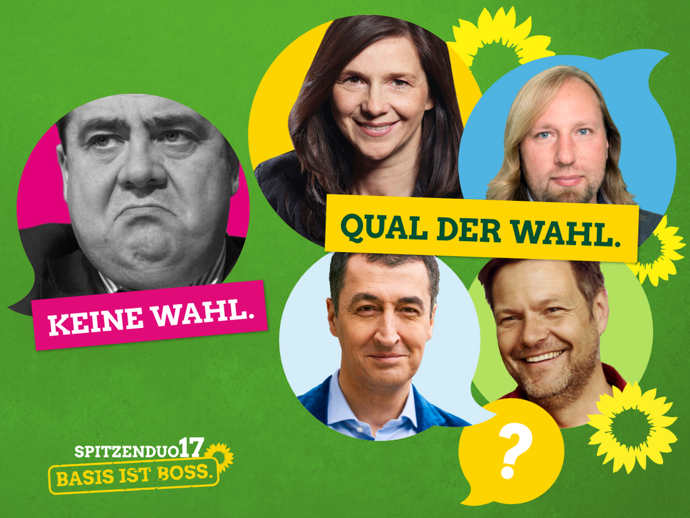 Grüne Urwahl: Die Qual der Wahl