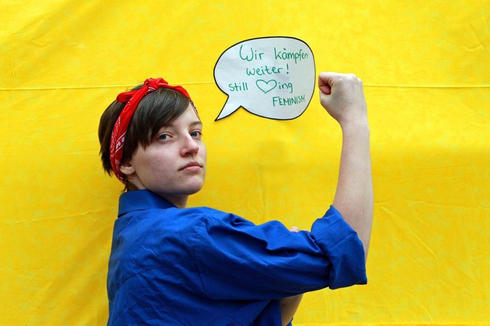 Gleicher Lohn für gleiche Arbeit! Aktion der Grünen Jugend Erding zum Equal Pay Day