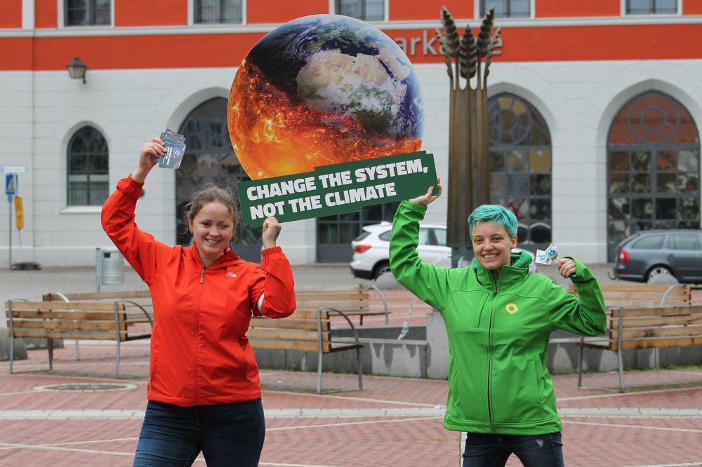 Change the system, not the climate!