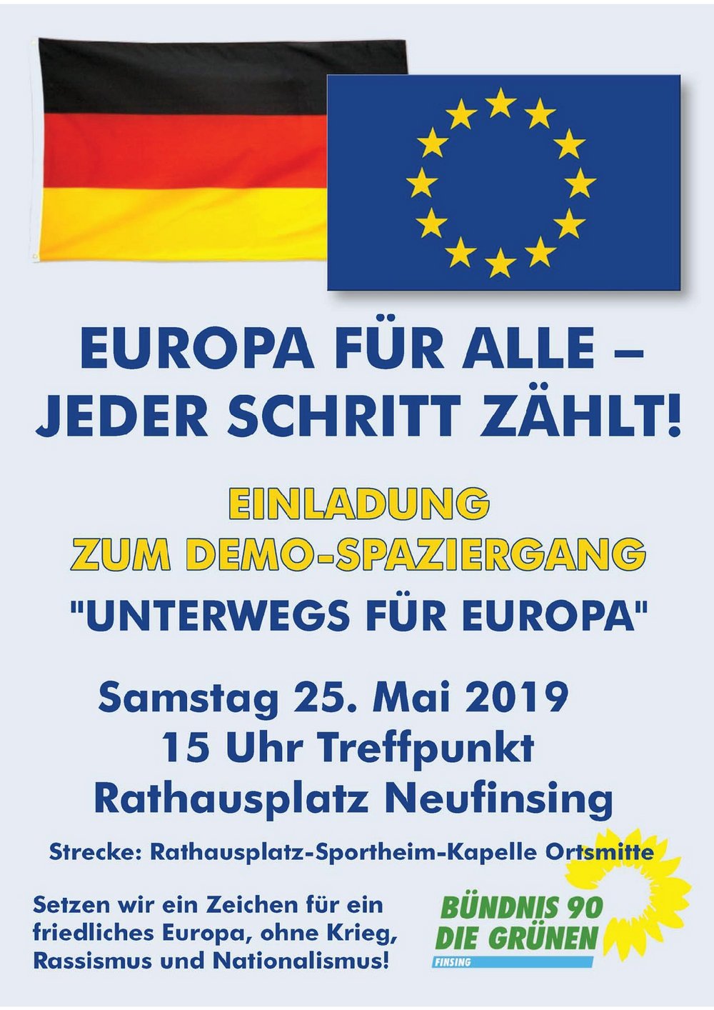 Europa für alle - jeder Schritt zählt!