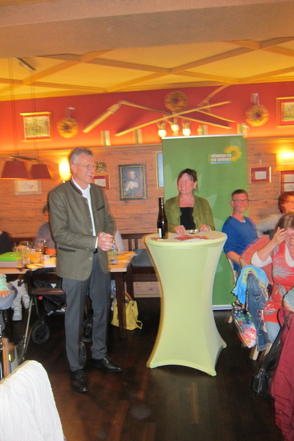 Hans Schreiner als Landratskandidat von Bündnis 90/ Die Grünen nominiert