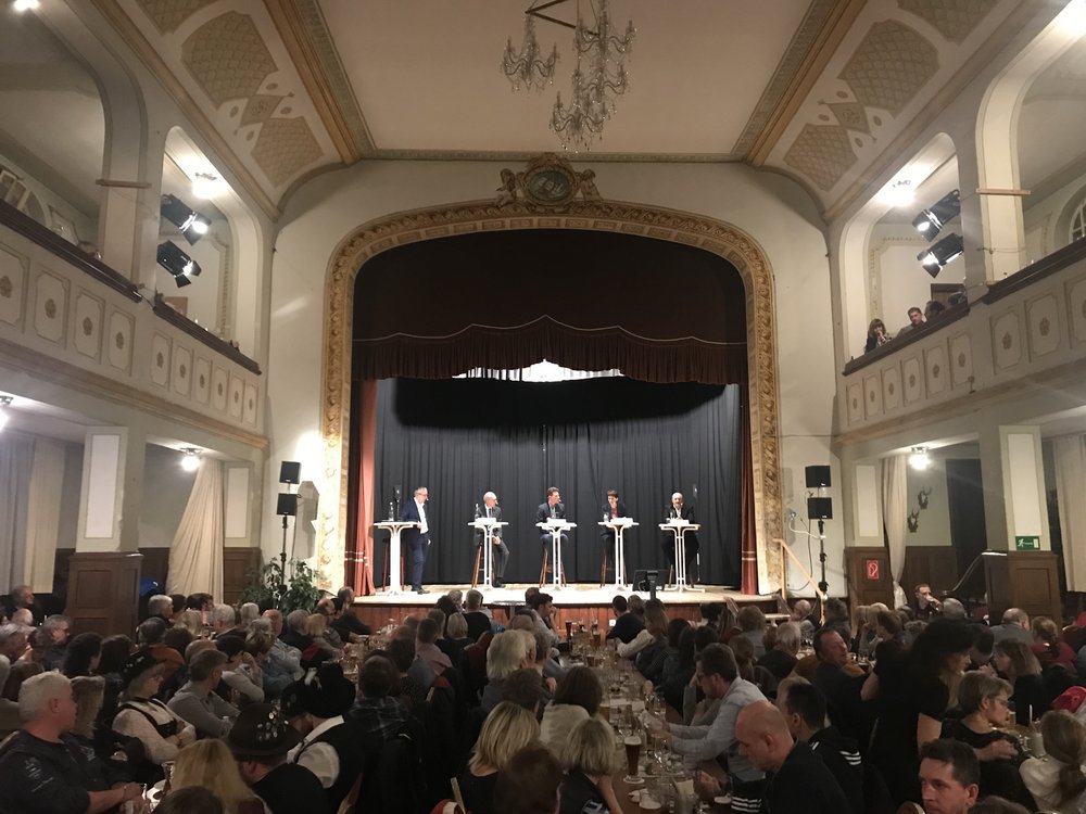 Podiumsdiskussion der Bürgermeisterkandidat*innen in Isen