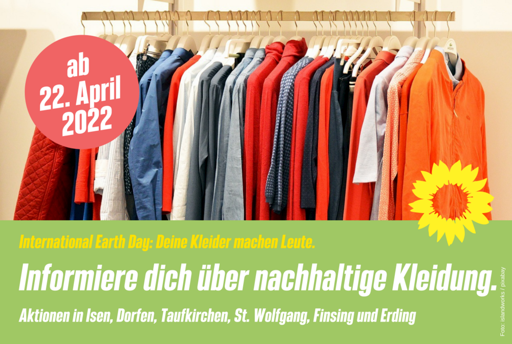 Deine Kleider machen Leute – Das Motto des Earth Day 2022