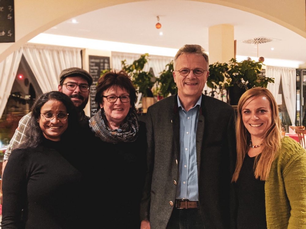 Gemeinsamer Stammtisch zum Thema Mobilität mit Landratskandidat Hans Schreiner - „Mobilität bringt Menschen zueinander“