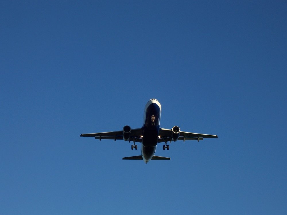 Flugzeug am Münchner Flughafen