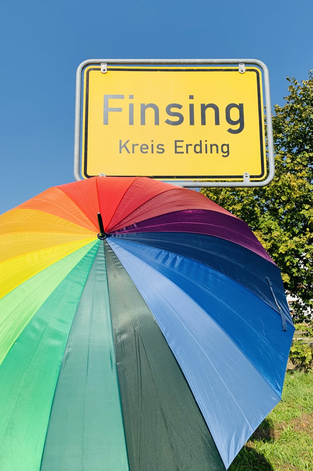 Finsing ist bunt! 3.Oktober: Lichterkette dahoam