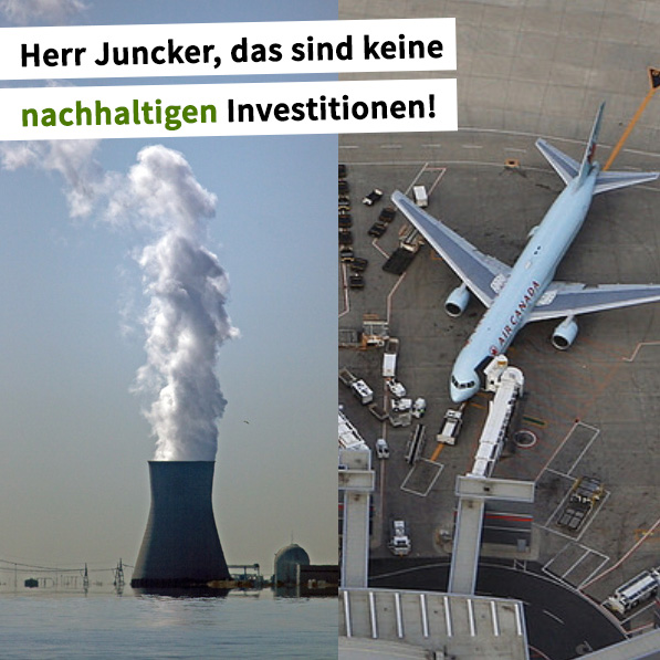 Leak von Junckers Investitionsliste – ökologischer Kompass dringend nötig