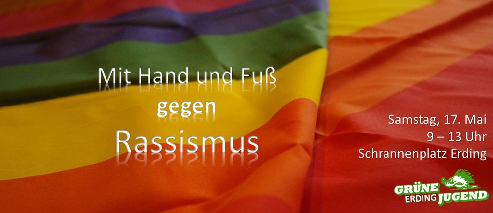 Mit Hand und Fuß gegen Rassismus