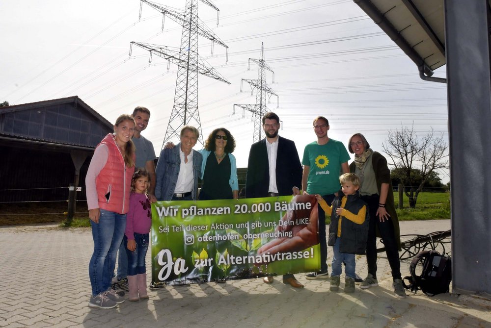 OV Ottenhofen: Hochspannungsleitung Oberbachern - Ottenhofen