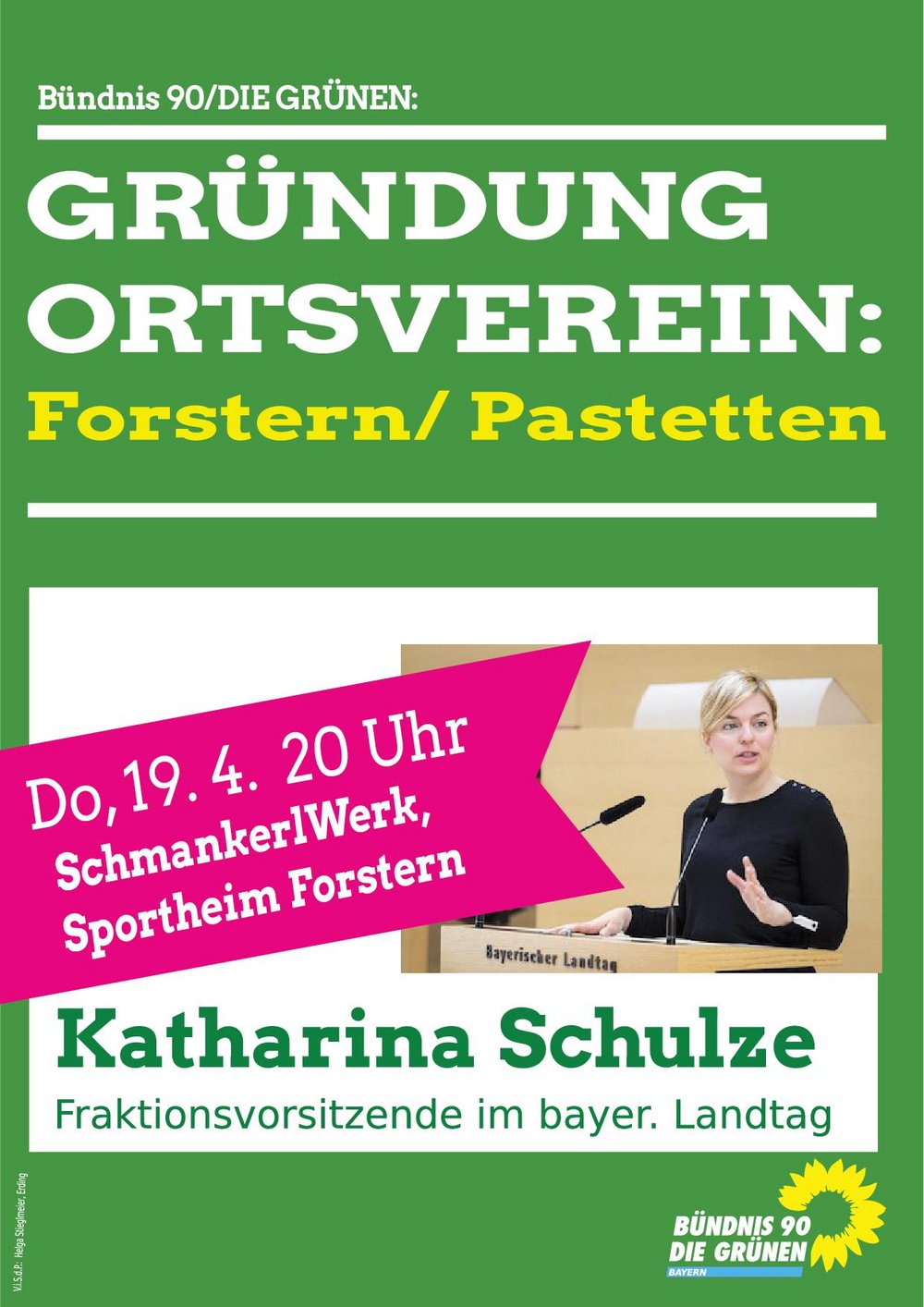 Gründung eines Ortsverbandes Forstern/ Pastetten