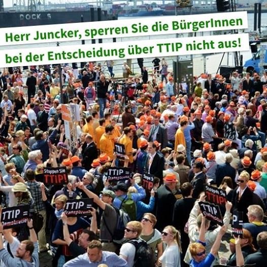 EU-Kommission sperrt Bürger bei Entscheidung über TTIP aus