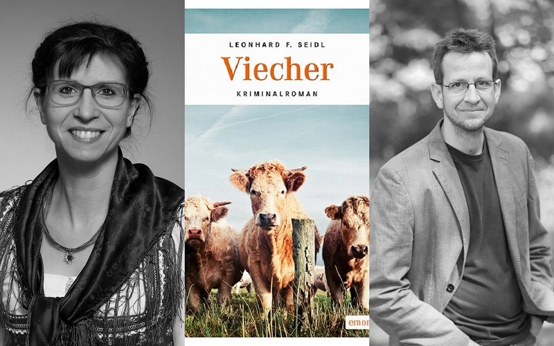 Wie stehts um unsere Landwirtschaft? Krimikabarettistische Lesung mit Leonhard F. Seidl und Diskussion mit Kreisbäuerin Irmgard Posch