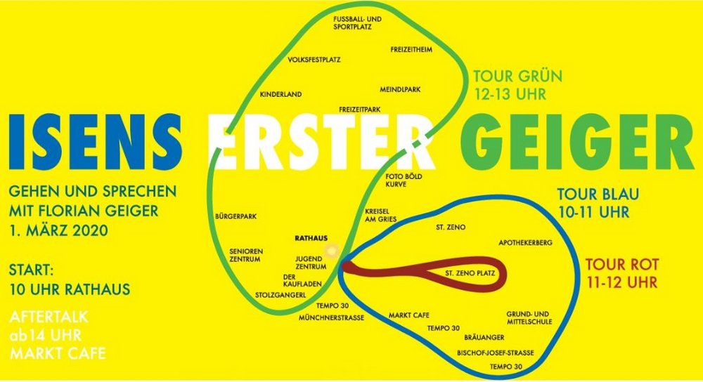 „Gehen und Sprechen“ mit Bürgermeisterkandidat Florian Geiger