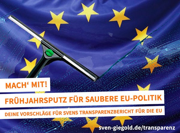 Eure Ideen für saubere Europäische Politik