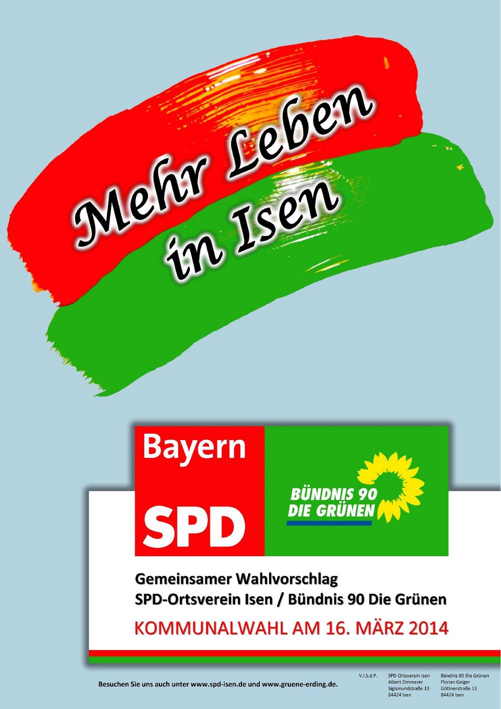 Politischer Frühschoppen von SPD und Grünen in Pemmering