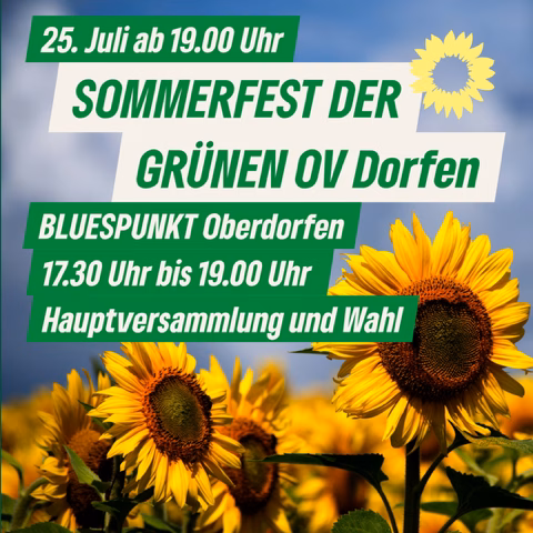 OV  Dorfen : Vorstandswahl und Sommerfest